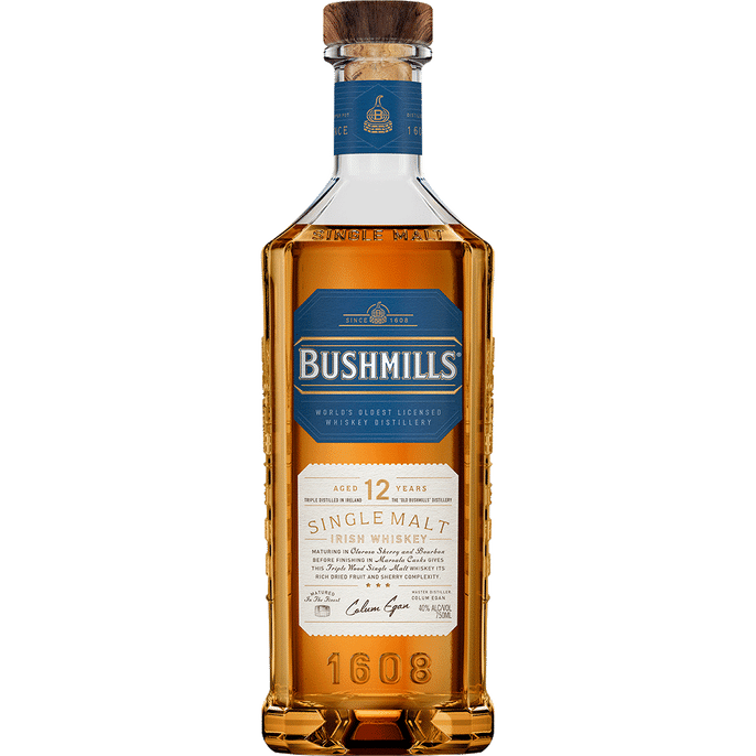 Bushmills 12 Year Irish Whiskey