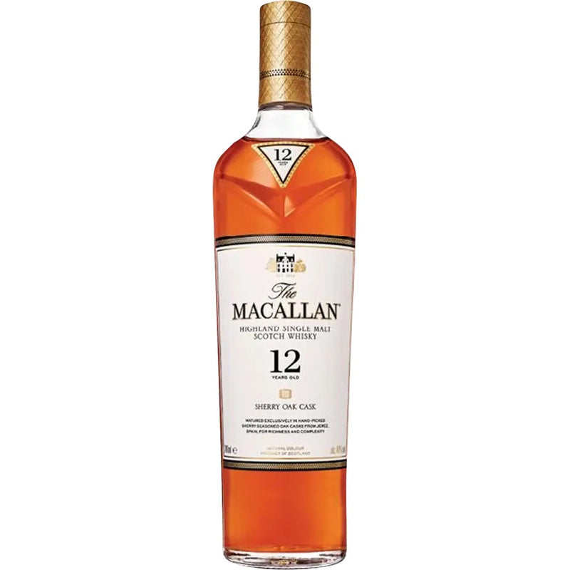 Macallan 12 Year Sherry Oak Scotch