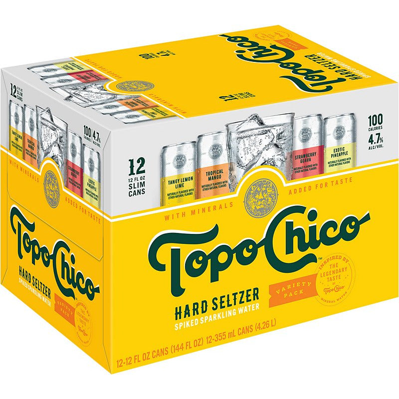 Topo Chico, Hard Seltzer Variety Pack