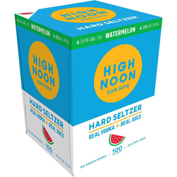 High Noon Watermelon 4 Pack