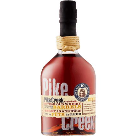 Pike Creek 10 Year Rum Barrel Canadian Whiskey